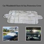 Universal Car Windshield Snow & Sun Protection Cover (145×70 cm) - Back View by Nari Haat, Indian ethnic wear, women...