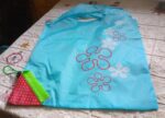 Reusable Grocery Bags - Reusable Bags With Handles (1 Pc / Mix Color) - Full Detail by Nari Haat, Indian ethnic wear,...