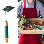 Gardening Hoe Tool with Handle - Back View by Nari Haat, Indian ethnic wear, women clothing, designer suit