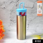 Stainless Steel Double Wall Water Bottle (300ml) - With Dupatta by Nari Haat, Indian ethnic wear, women clothing, des...