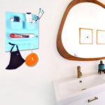 Plastic Unbreakable Soap Dish Tooth Brush Paste Holder - Fabric Detail by Nari Haat, Indian ethnic wear, women clothi...