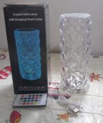 Crystal Touch Night Light for Bedroom Decor (16 Colors, Remote, USB) - Full Detail by Nari Haat, Indian ethnic wear, ...