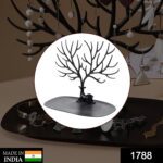 Deer Shaped Jewellery Display Holder Earring Necklace Holder Organiser (1Pc Only) - With Dupatta by Nari Haat, Indian...