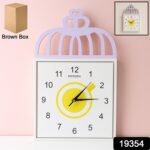 Decorative Square Wall Clock Battery Operated – 1 Pc - With Dupatta by Nari Haat, Indian ethnic wear, women clothin...