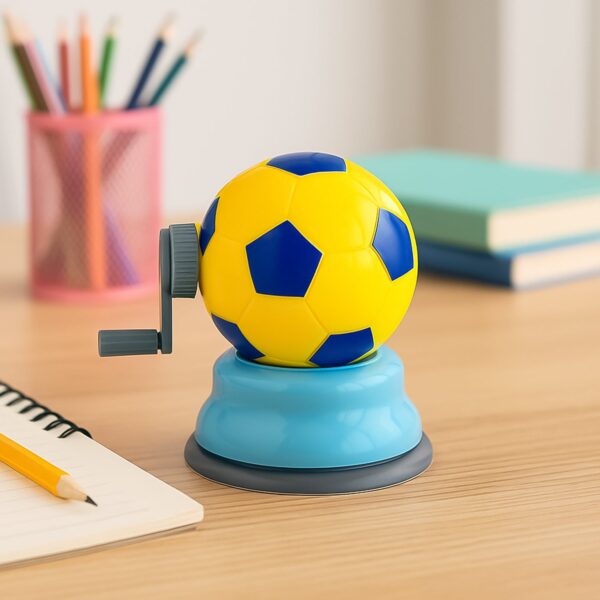 Football Design Pencil Sharpener (1 Pc) - Front View by Nari Haat, Indian ethnic wear, women clothing, designer suit