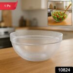 Transparent Idli Mixing & Serving Bowl | Textured Plastic Kitchen Bowl (1 Pc) - With Dupatta by Nari Haat, Indian eth...
