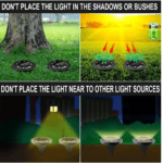 Solar Powered LED Garden Lights (4 Pc) - Fabric Detail by Nari Haat, Indian ethnic wear, women clothing, designer suit