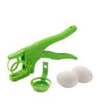 Plastic Handheld Egg Cracker with Separator - Sleeve Design by Nari Haat, Indian ethnic wear, women clothing, designe...