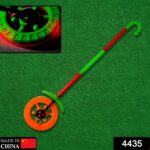 Plastic Single Wheel Push Run toy handle and two lights on wheel. push toy for Kids - With Dupatta by Nari Haat, Indi...