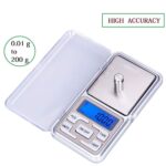 MH-200 Electronic Portable Mini Pocket Weighing Scale 200g - Back View by Nari Haat, Indian ethnic wear, women clothi...
