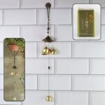 Metal Feng Shui Wind Chime Bell - (1 Pc) - Front View by Nari Haat, Indian ethnic wear, women clothing, designer suit