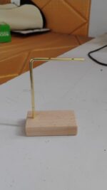 Small Jewellery Display Stand Metal Rack Holder Earrings (1 Pc) - Fabric Detail by Nari Haat, Indian ethnic wear, wom...