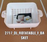 Multifunctional BPA Free Double Layered Plastic Rotatable Strainer (Multicolor) - Full Detail by Nari Haat, Indian et...