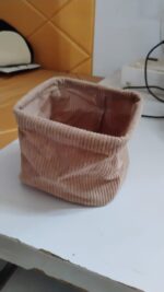 Foldable Bag, Small Storage Bag (1 Pc) - Fabric Detail by Nari Haat, Indian ethnic wear, women clothing, designer suit