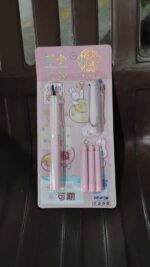 Fountain Blue Pen With 3 Refills (1 Set) - Fabric Detail by Nari Haat, Indian ethnic wear, women clothing, designer suit