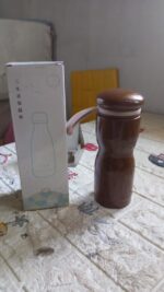 Stainless Steel Flask Water Bottle With Dori Easy To Carry, Fridge Water Bottle, Leak Proof, Rust Proof, Hot & Cold D...