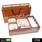 13 Pc Pudding Set used as a cutlery set for serving food purposes - With Dupatta by Nari Haat, Indian ethnic wear, wo...