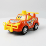 Funwoods Friction-Powered Cartoon Racing Car Toy - (1 Pc) - Front View by Nari Haat, Indian ethnic wear, women clothi...