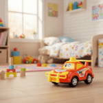 Funwoods Friction-Powered Cartoon Racing Car Toy - (1 Pc) - Neckline Detail by Nari Haat, Indian ethnic wear, women c...