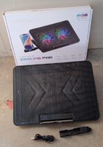 Laptop Cooler Cooling Pad with 2 Quiet Led Fans, Stand for Gaming Laptop - Full Detail by Nari Haat, Indian ethnic we...