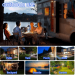 3-in-1 LED Lamp with Humidifier and Mosquito Repellent (1 Pc) - Sleeve Design by Nari Haat, Indian ethnic wear, women...