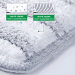 High-Quality 40x13 cm Reusable Flat Mop Microfiber Cleaning Pad Refill (1 Pc) - With Dupatta by Nari Haat, Indian eth...