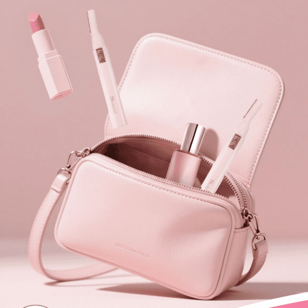 Mini Electric Eyebrow & Facial Hair Trimmer - (Set) - Front View by Nari Haat, Indian ethnic wear, women clothing, de...