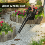 Multi-Purpose Home and Garden Air Blower Kit with Collection Bag for Easy Cleaning - Closeup Embroidery by Nari Haat,...