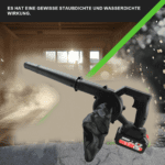 Multi-Purpose Home and Garden Air Blower Kit with Collection Bag for Easy Cleaning - Neckline Detail by Nari Haat, In...