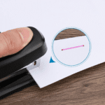 Kangaro No.10-1M High-Quality Staples (1 Set) - Sleeve Design by Nari Haat, Indian ethnic wear, women clothing, desig...