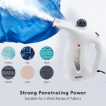 Portable Handheld Garment & Facial Steamer (1 Pc) - Neckline Detail by Nari Haat, Indian ethnic wear, women clothing,...