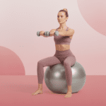 Heavy Duty Gym Ball Non-Slip Stability Ball with Foot Pump for Total Body Fitness - Full Detail by Nari Haat, Indian ...