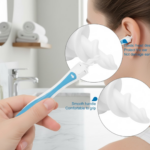 Swab Silicone Easy Earwax Removal with 16 Replacement Disposable Soft Tips / Ear Wax - Full Detail by Nari Haat, Indi...