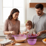 Apex Mix & Measure Prep Bowl Set – 3 Pieces - Closeup Embroidery by Nari Haat, Indian ethnic wear, women clothing, ...