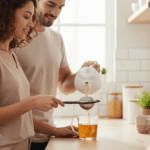 Ritu Heavy-Duty Stainless Steel Fine Mesh Tea Strainer (1 Pc) - Neckline Detail by Nari Haat, Indian ethnic wear, wom...