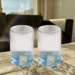 Supermom Plastic Casa Glass Set (6 Pc) - Back View by Nari Haat, Indian ethnic wear, women clothing, designer suit