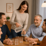 Supermom Plastic Casa Glass Set (6 Pc) - Full Detail by Nari Haat, Indian ethnic wear, women clothing, designer suit