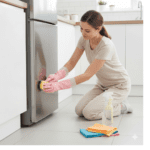 Large Size Reusable Household Cleaning Gloves - (1 Pair) - Fabric Detail by Nari Haat, Indian ethnic wear, women clot...