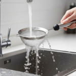 Stainless Steel Soup Juice / Tea Strainer - Fabric Detail by Nari Haat, Indian ethnic wear, women clothing, designer ...