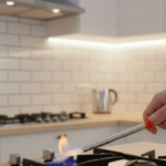 Stainless Steel Square Gas Lighter - Full Detail by Nari Haat, Indian ethnic wear, women clothing, designer suit