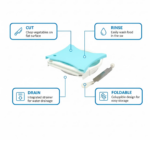 Adjustable Cut N Wash used in all kinds of household and kitchen - With Dupatta by Nari Haat, Indian ethnic wear, wom...