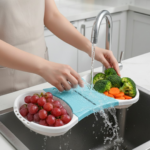 Adjustable Cut N Wash used in all kinds of household and kitchen - Fabric Detail by Nari Haat, Indian ethnic wear, wo...