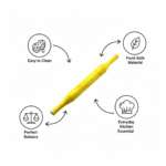 Bombay Roti Maker Belan Used for Home Purposes Including Making Rotis Etc. - Neckline Detail by Nari Haat, Indian eth...