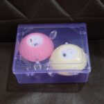 Set of 4 Lotus Canopy LED Decorative Lamps - Fabric Detail by Nari Haat, Indian ethnic wear, women clothing, designer...