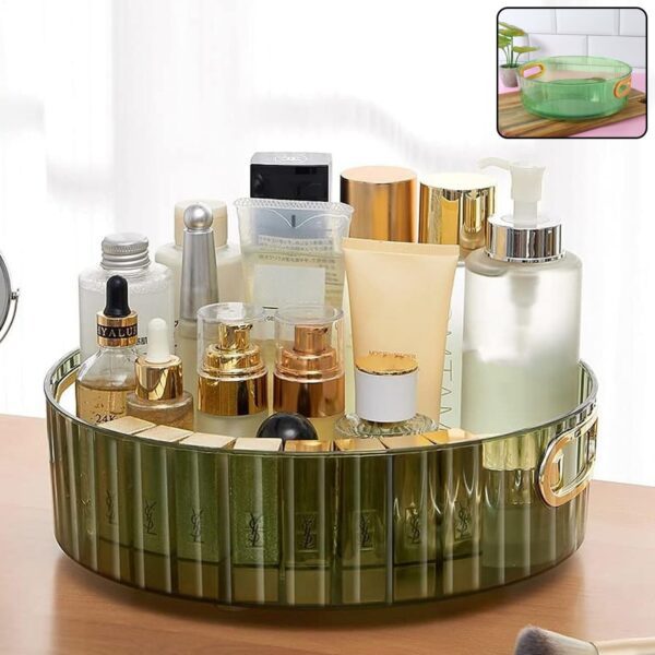 360° Rotating Multipurpose Storage Rack with Handles (1 Pc) - Front View by Nari Haat, Indian ethnic wear, women clo...