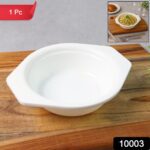 Premium Plastic Serving & Mixing Bowl with Easy-Grip Side Tabs (1 Pc) - With Dupatta by Nari Haat, Indian ethnic wear...