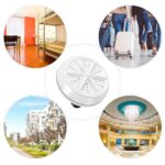 Portable USB Mini Washing Machine (1 Pc) - Back View by Nari Haat, Indian ethnic wear, women clothing, designer suit