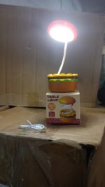 Burger Delight: Folding LED Night Lamp (1 Pc) - Fabric Detail by Nari Haat, Indian ethnic wear, women clothing, desig...