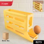 3-Layer Rolling Egg Storage Rack Dispenser (1 Pc) - With Dupatta by Nari Haat, Indian ethnic wear, women clothing, de...