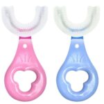 U Shape Kids Toothbrush for kids with effective care and performance. - Sleeve Design by Nari Haat, Indian ethnic wea...